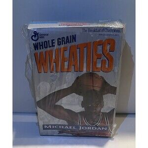 Wheaties Michael Jordan Cereal Box Vintage Collector (empty - No Cereal)